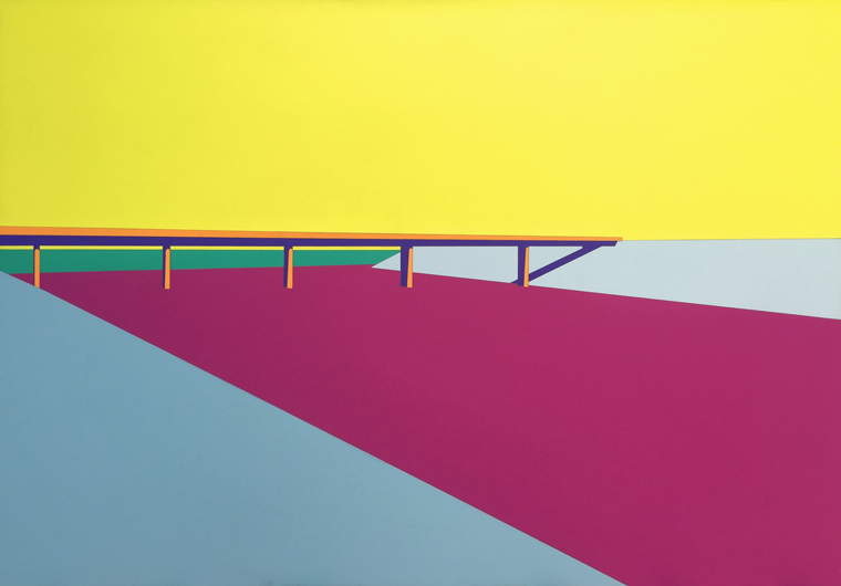 Independent servo, 60x60cm, laminex on board