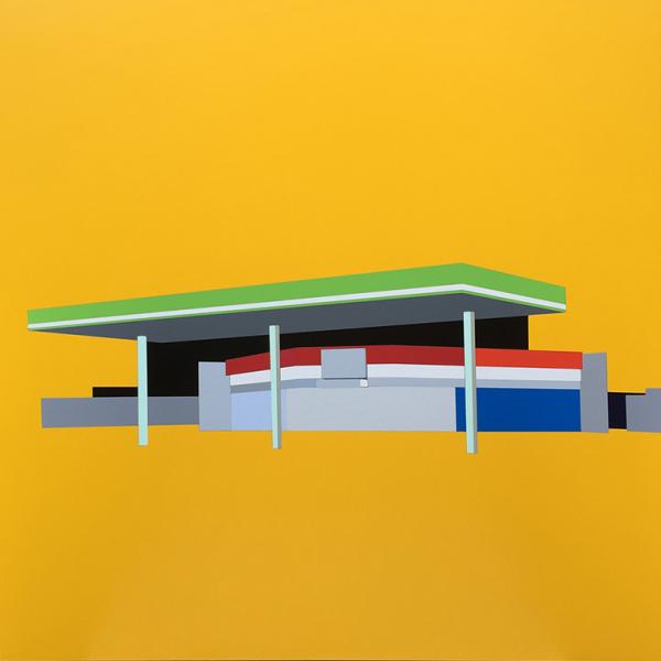 Serve (state 8), laminex on ply, 60x60cm