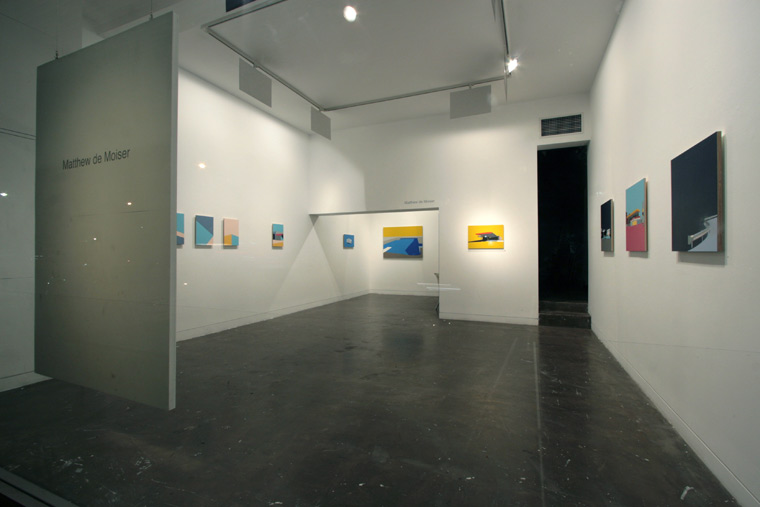 New works in laminate - exhibition installation